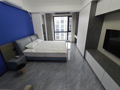 益阳赫山万达广场梓湖明珠公寓一室一厅一厨一卫出租，1100一个月出租房源真实图片