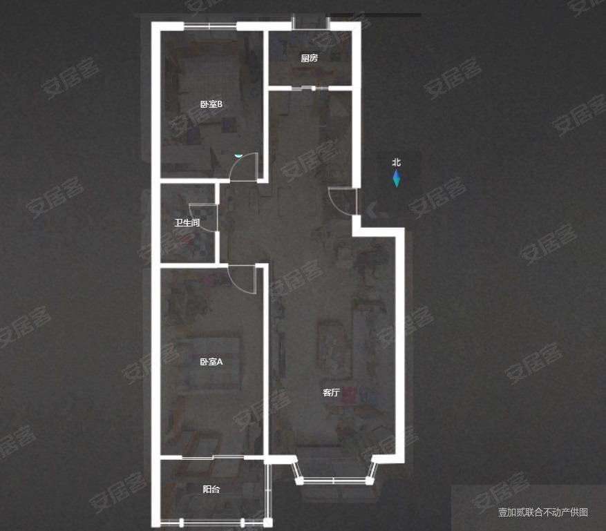 紫晶悦城旁 众诚百合园 明厨明卫 两居室 北师大,众诚百合园二手房