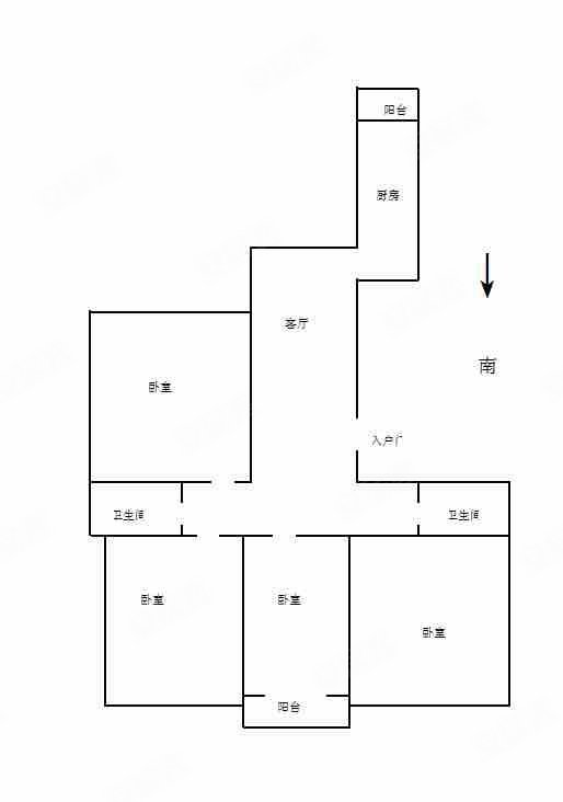 世博花园3室2厅2卫139㎡南245万