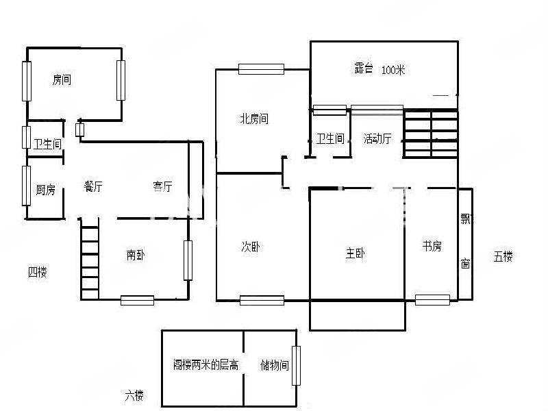 平阳绿家园6室2厅2卫198.4㎡南北1280万