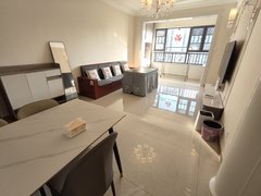 湘潭九华经济开发区开发区周边急租，九华恒大御景半岛精装三房，物业宽带全包，拎包即住出租房源真实图片