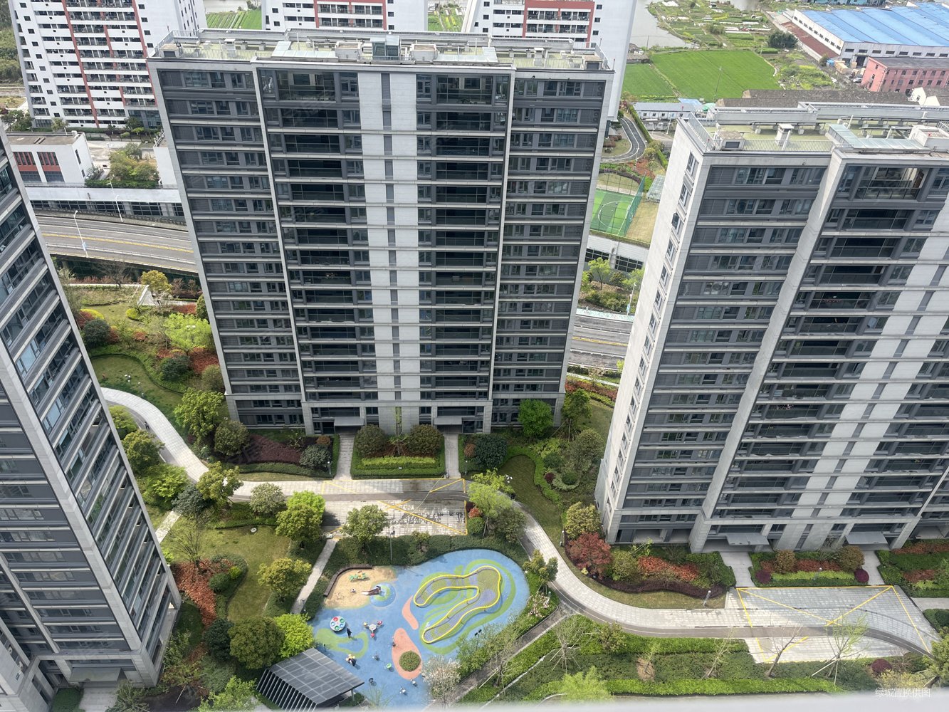 杨柳郡三期视野开阔无遮挡绿城物业服务好近地铁交通便利