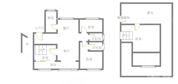 公用瑞马新天地5室3厅2卫167.91㎡南北179万