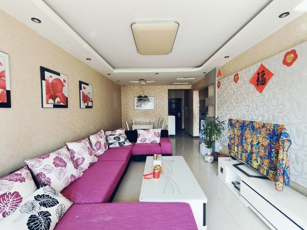 新区租房,城西区 西川南路三无山水文园一期精装两室随时看房拎包入住