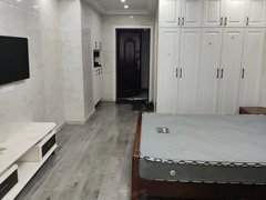 泗阳众兴大润发亿阳国际电梯朝南公寓,1室1厅1卫,拎包入住,随时看房出租房源真实图片