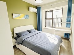 马鞍山花山幸福广场国际华城！靠近金鹰！朝南可短租！安工大本部！月付！无中介！出租房源真实图片