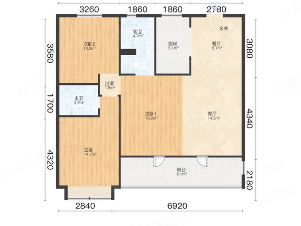 青岛李沧九水路山水雅居(李沧)山水雅居(李沧) 3室2厅2卫  150平米