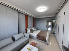 桐乡濮院港座2,可短租,超大衣柜,一室一厅,带厨带卫。拎包入住。免费停车出租房源真实图片