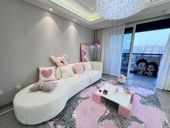 杭州萧山开发区望涛月明三房二卫少女粉色系是公主殿下住的没错了出租房源真实图片