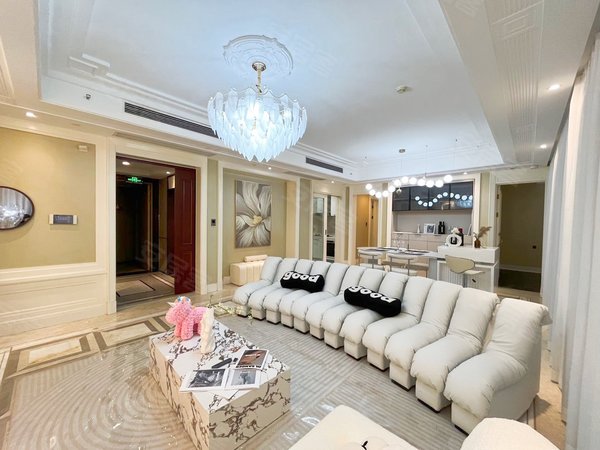 西派城 奶油风大平层 可短租 可月付 随时看房,江北租房-重庆58安居客