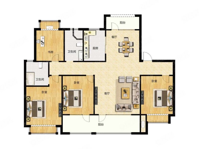 漫悦湾套四,洋房,中间楼层,带车位价格可议