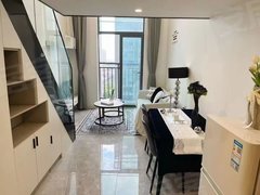 佛山南海金融高新区押一付一，万科a32，复式一房，民用水电，有阳台，可养宠物出租房源真实图片