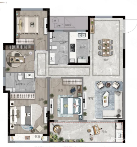 四房你没看错融创越州府满足刚需要求价格好谈