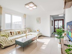 蓬莱紫荆山钟楼西路石岛福地平地一楼三室，空调电视冰箱洗衣机热水器短租到六月出租房源真实图片