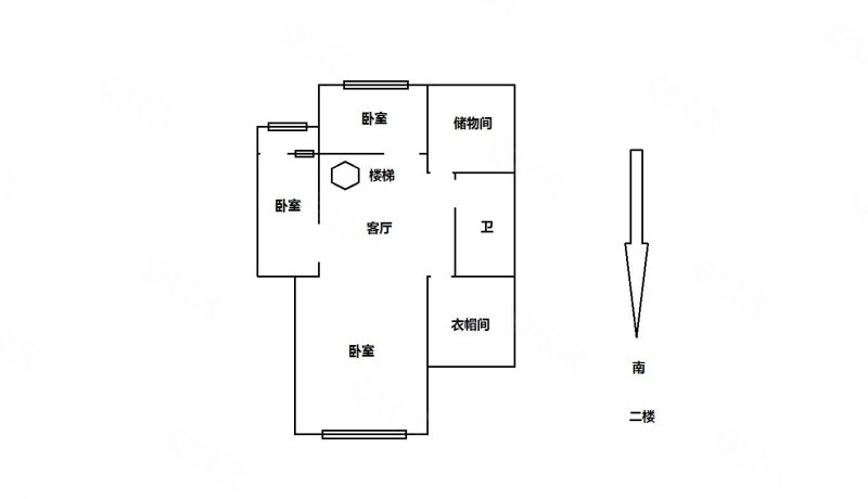 兴盛丽水(一区)6室3厅3卫130㎡南北200万