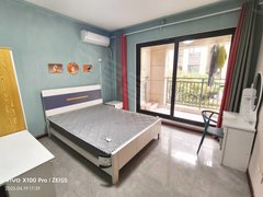 张家港金港金港中心保利艾庐中骏大润发附近带阳台大单间设施齐全拎包入住没有中介费出租房源真实图片