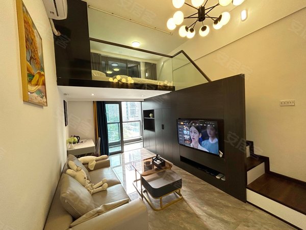 深圳龙岗大运恒明one龙岗中心城,网红户型loft复式两房,地铁口200米