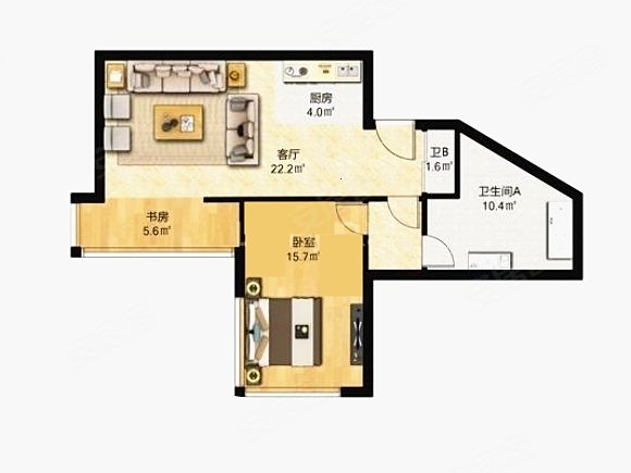 【多图】霄云里8号楼,三元桥租房,4月新出 三元桥 亮马桥 霄云路 随时