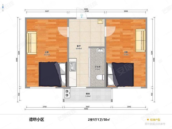 中街商圈大悦城精装两室低层近地铁交通便利价格可议,大东租房-沈阳58