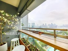 深圳宝安宝华宝安中心 摩天轮景观一线海景 1房1厅豪装急租出租房源真实图片