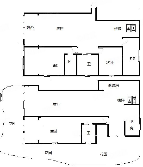 鲁能三亚湾港湾一区4室3厅3卫130㎡南北850万