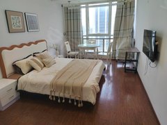 海门海门市区海南路中南soho，一室一厅一卫，可付一押一出租房源真实图片