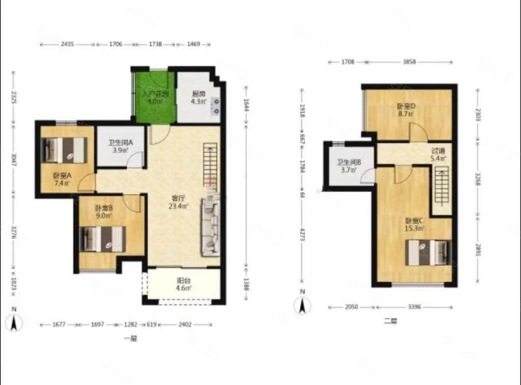 万科尚城三房全新未入住业主急卖