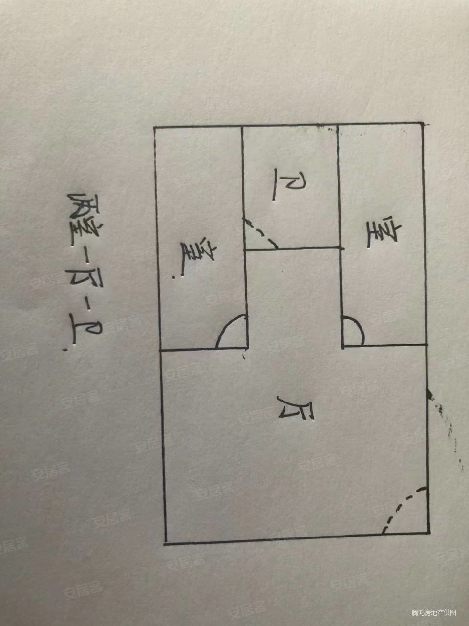 圣贤雅居(二期)2室1厅1卫66㎡南北29.8万