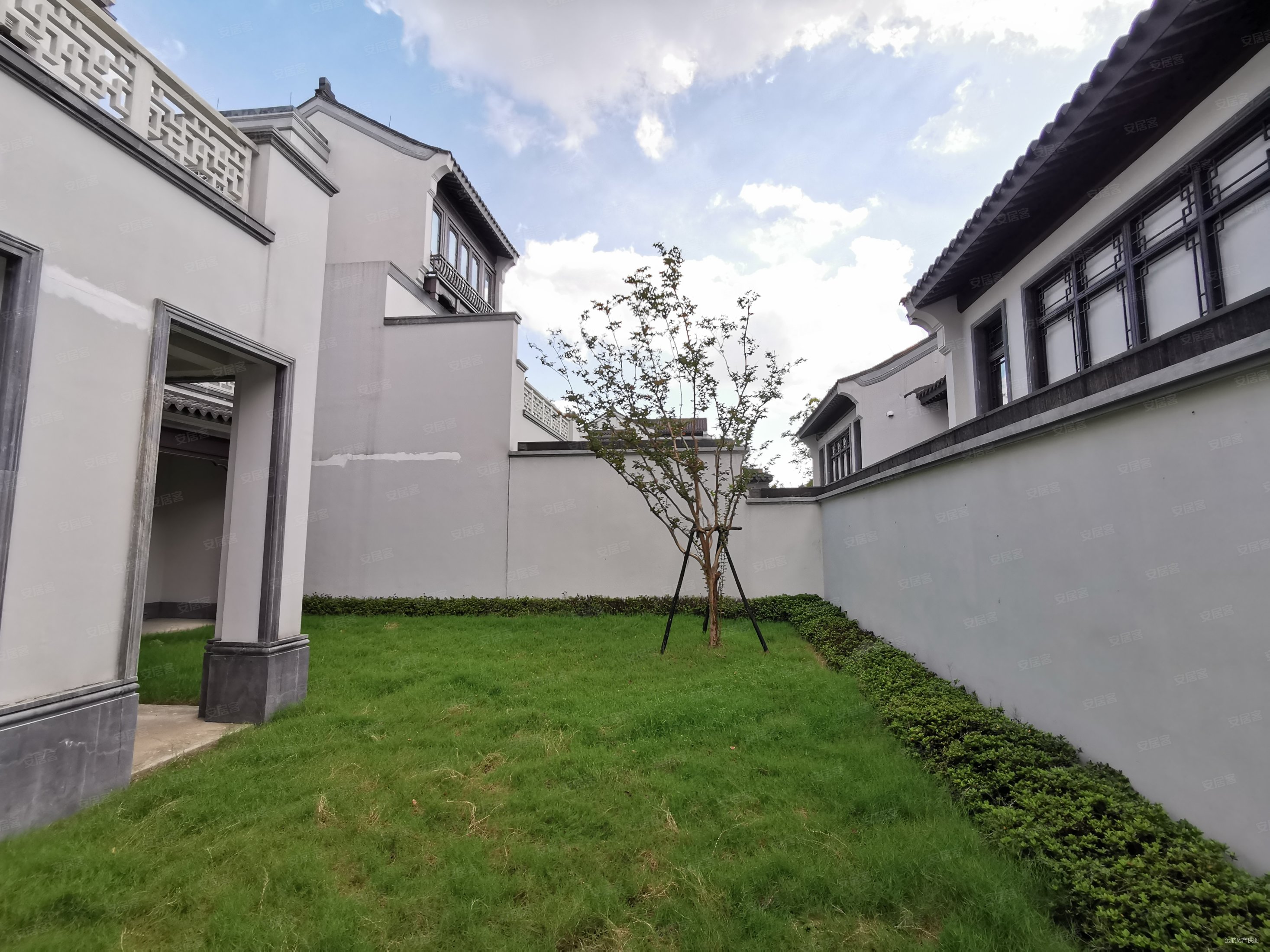 东洲板块绿城富春玫瑰园中式合院全朝南户型全房间朝南设计