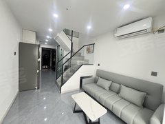 咸阳西咸新区(咸阳)沣东新城(咸阳)可短租三个月 押一付一 东望中心精装一室loft 西咸大厦出租房源真实图片