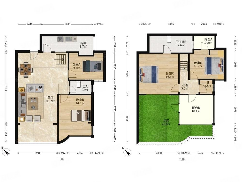内金沙顶跃户型买四房户型方正无浪费安静不吵房东诚心出