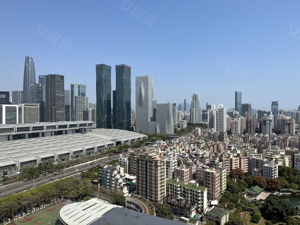 【多图】皇都广场,皇岗租房,福田会展中心,皇都广场108平4房2卫出租