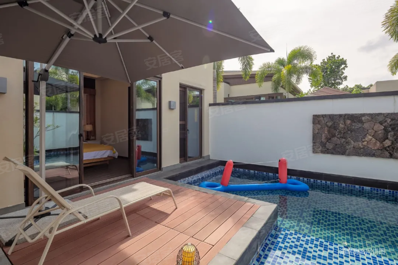 多套清退保利海棠湾克拉墅占地185m私家花园泳池