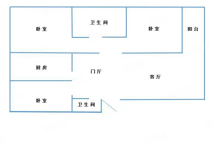 黄河佳苑3室2厅2卫143㎡南北62万