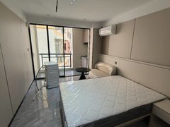 深圳龙岗爱联龙岗大运中心星河 电梯精装阳台大单间家私齐全，拎包入住出租房源真实图片