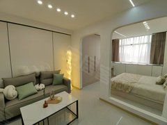 金华永康西城西站附近超豪华一室一厅冰箱洗衣机等家电齐全可月付可短租带阳台出租房源真实图片