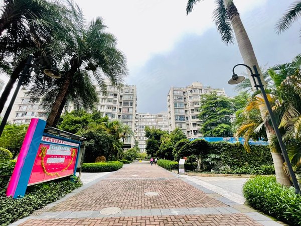 广州海珠琶洲世港花园(带大平台)世港花园 2室1厅2卫 电梯房 精装修