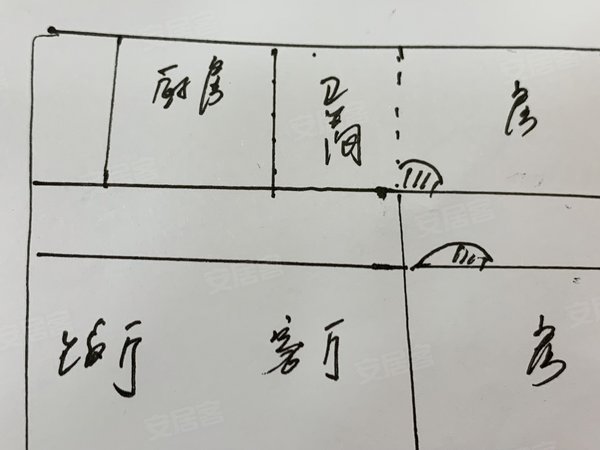 惠州惠城河南岸tcl花边岭小区电梯房麦地t c l小区2房1厅1280带电梯带