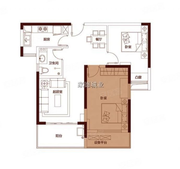 金陵华兴  旁 和昌湾景 次新房未住过 婚房 大两房 宋都旁