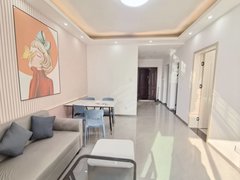 合肥新站陶冲湖新店东苑 精装两室 可短租可月付 近维信诺京东方 交通便利出租房源真实图片