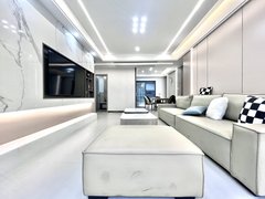 乐山市中滟澜洲滟澜洲朗悦里！精装两室丨大落地窗丨买菜方便丨拎包入住！出租房源真实图片