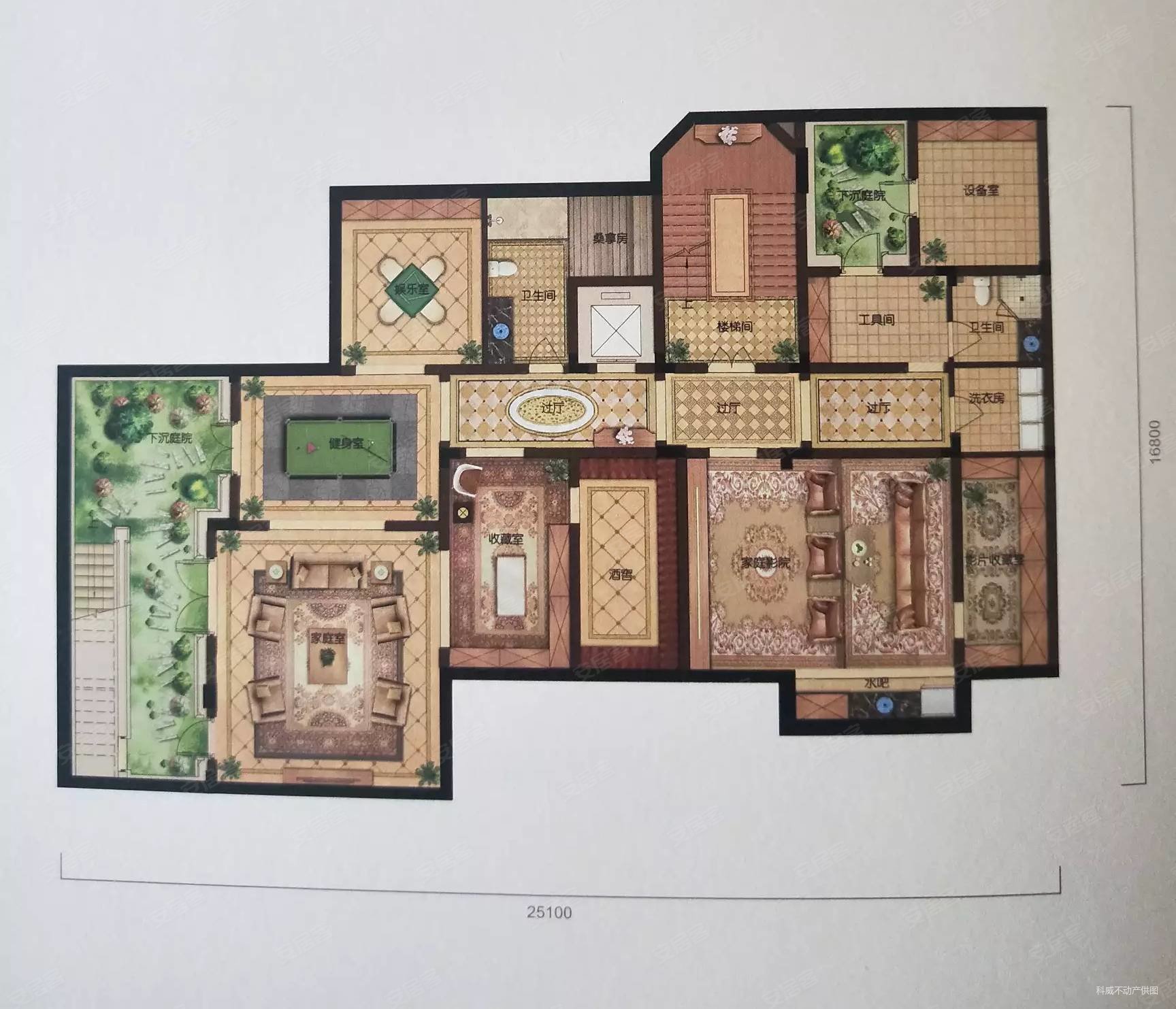 峙山庄园(别墅)6室2厅4卫917.45㎡南北1488万