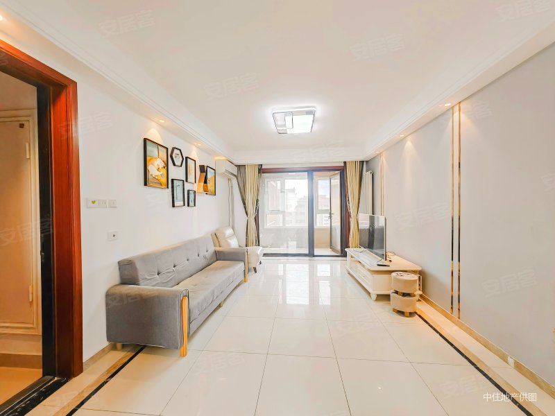 双卫格局 精装好房 高楼层视野无遮挡 有钥匙随时看房,中海御景台二手