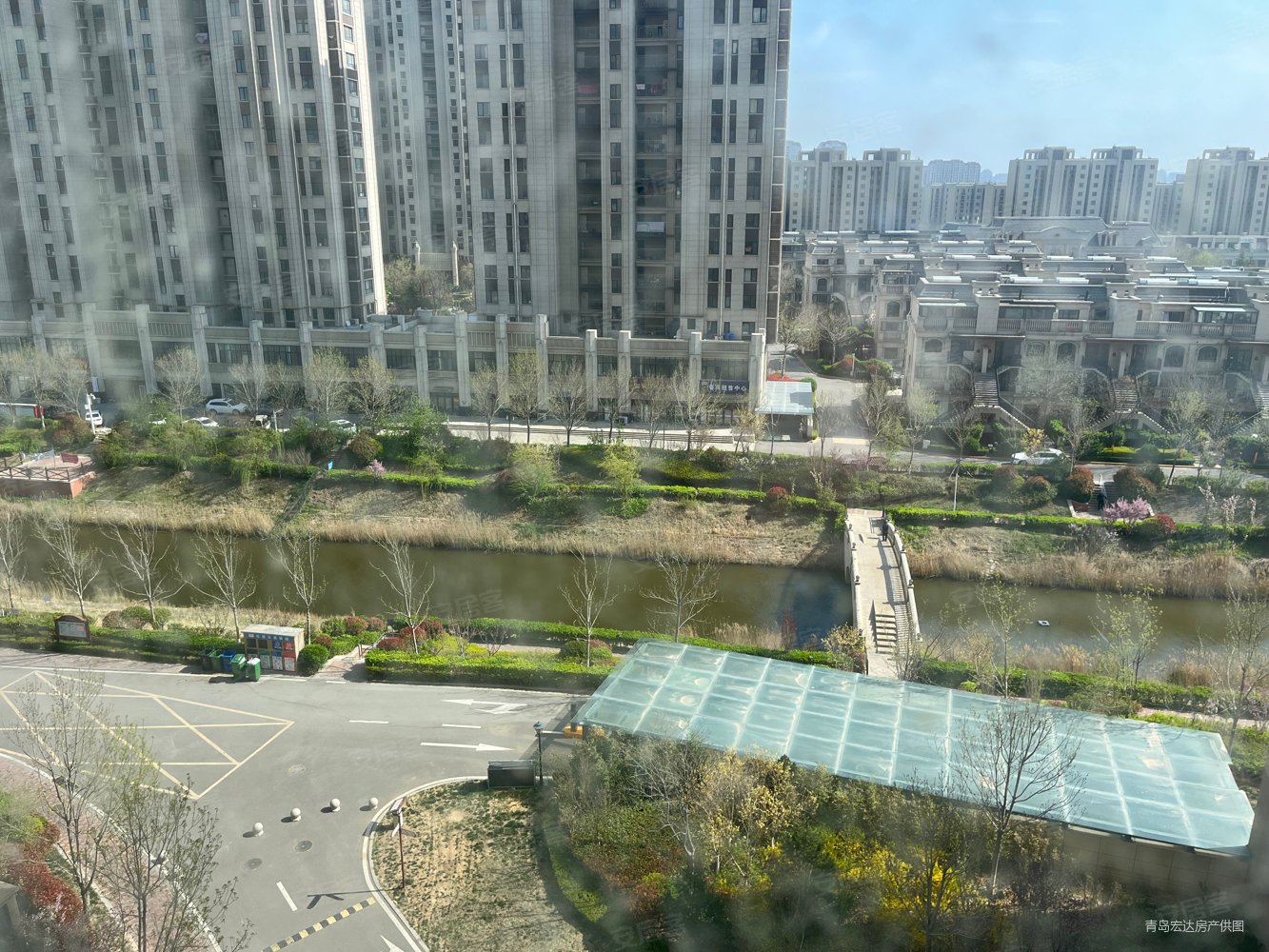高新区 近58中 精装修 楼层好 采光好 双南卧,鲁商蓝岸新城(二期)二手