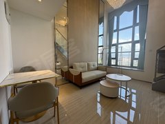 肇庆鼎湖桂城恒大西江名郡复式一房，拎包入住，定制柜，1099元一个月出租房源真实图片