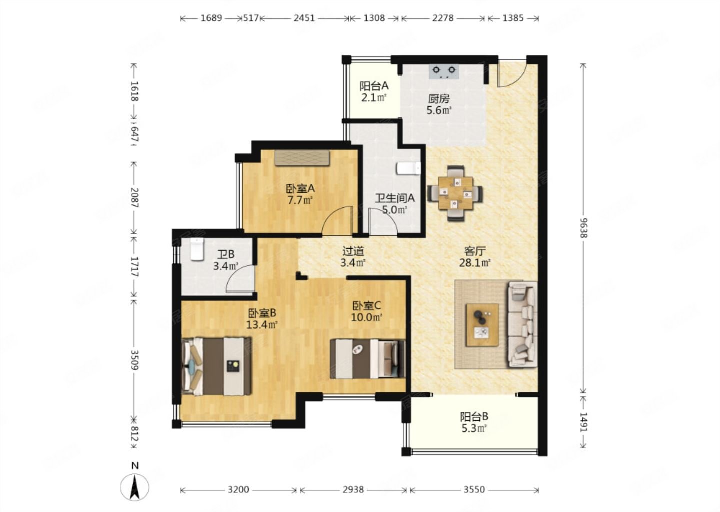 长沙房产网>长沙二手房>岳麓二手房>银盆岭二手房>保利天禧(d区)>