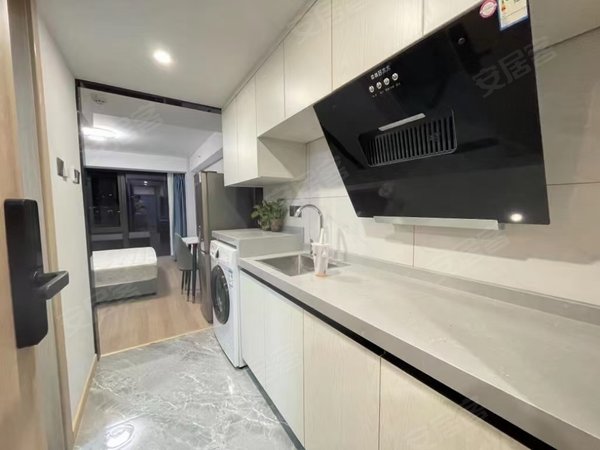 【多图】滨河公寓(西区),宝龙广场租房,袍江世纪东街滨河商业中心1室1