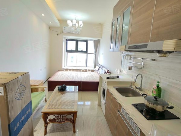 全套家具家电 中海西邻 济南大学西门 恒大睿城公寓出租房源真实图片