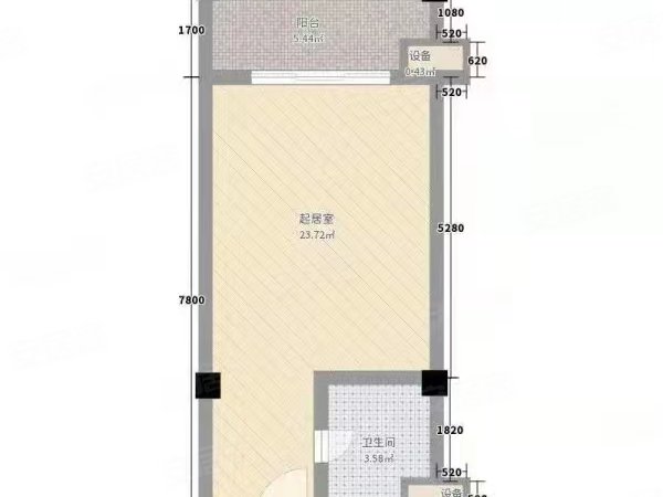 金华东阳东阳江北九龙公馆(别墅)东阳商城 九州汇 人民医院附近 电梯公寓 有带阳台房可选出租房源真实图片