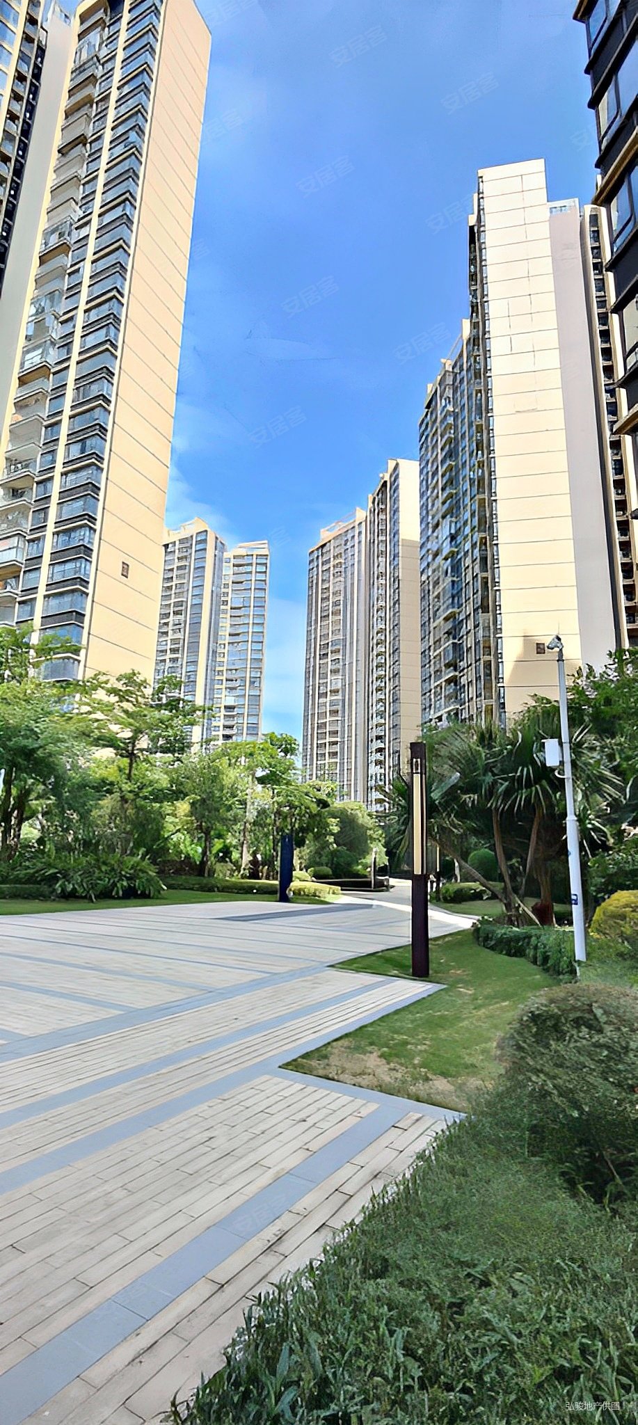 业主承担所有税费不靠路朝南看花园购灏景湾大三房